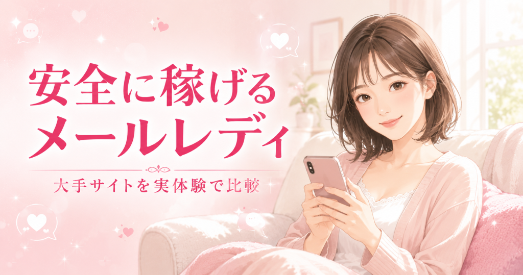 大手メールレディ比較